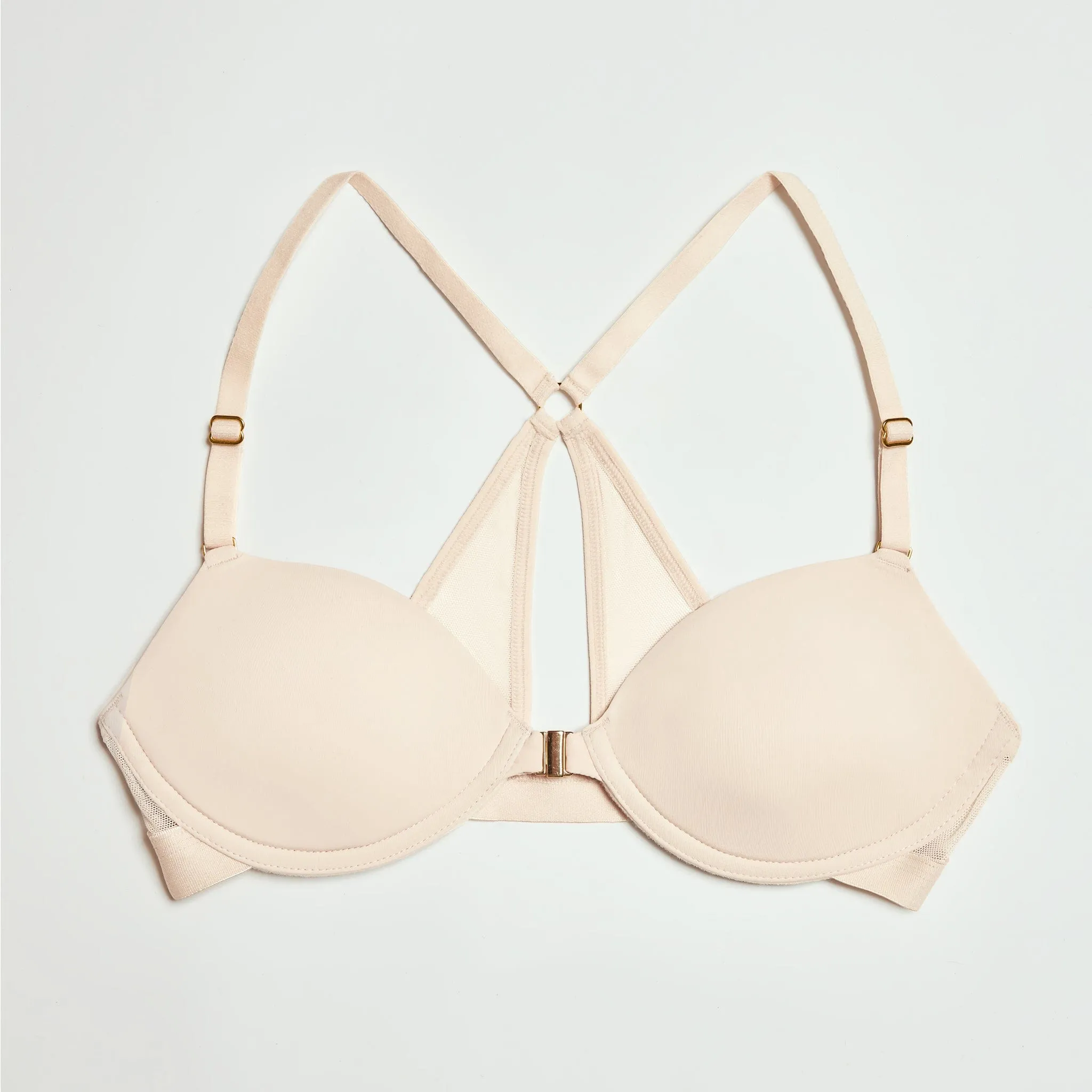 Ultimate Racerback T-Shirt Bra Sand
