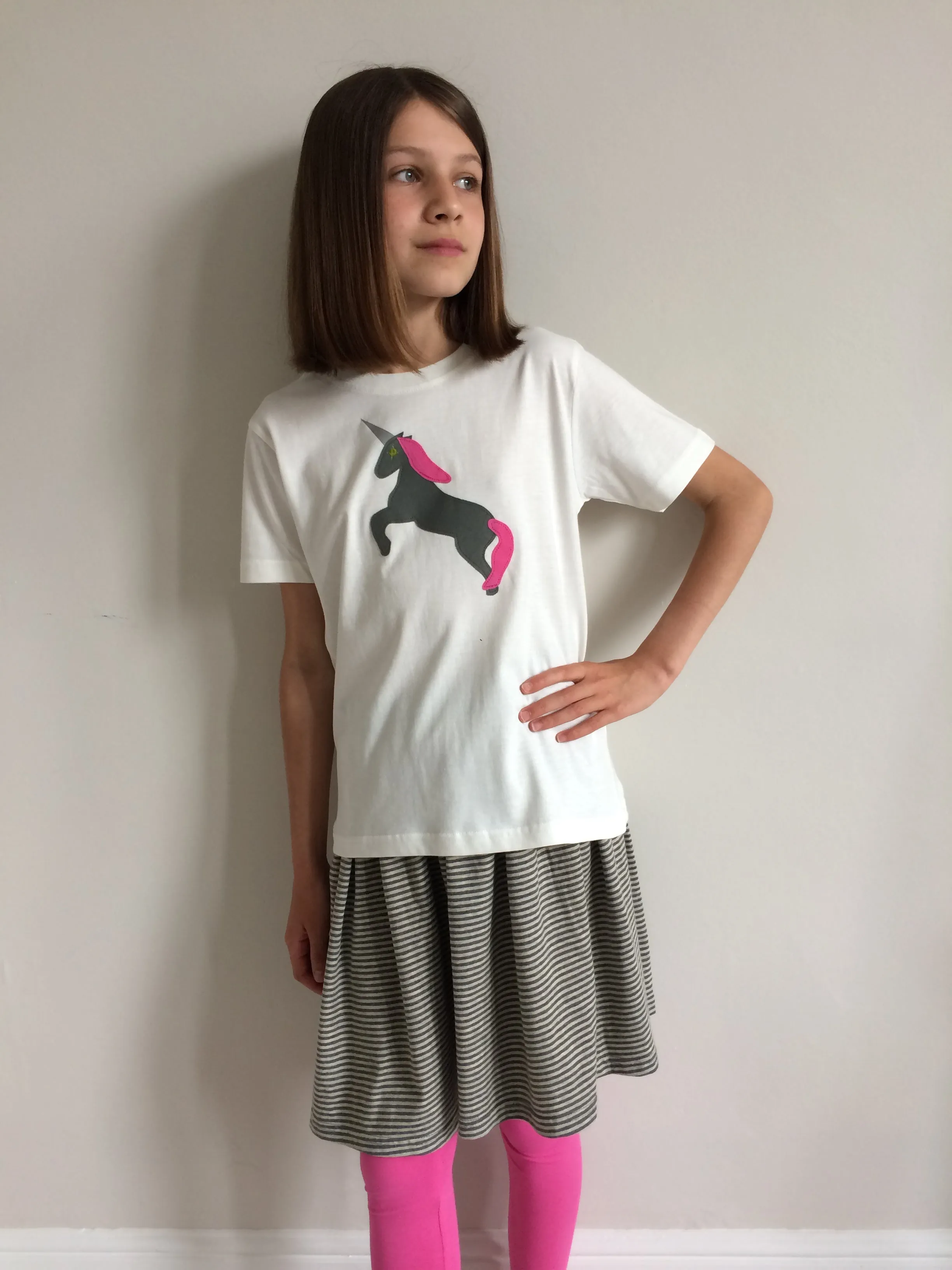 Unicorn T-shirt - Cream