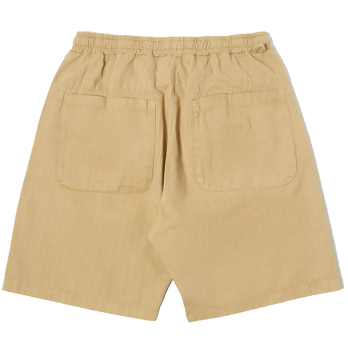 Universal Works Lumber Short Herringbone Cotton Sand