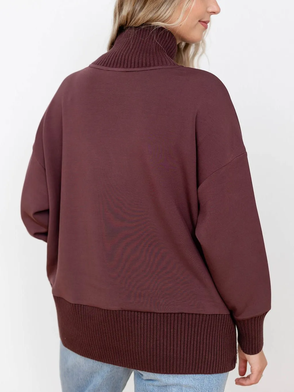 Varley Barker High Neck Sweat
