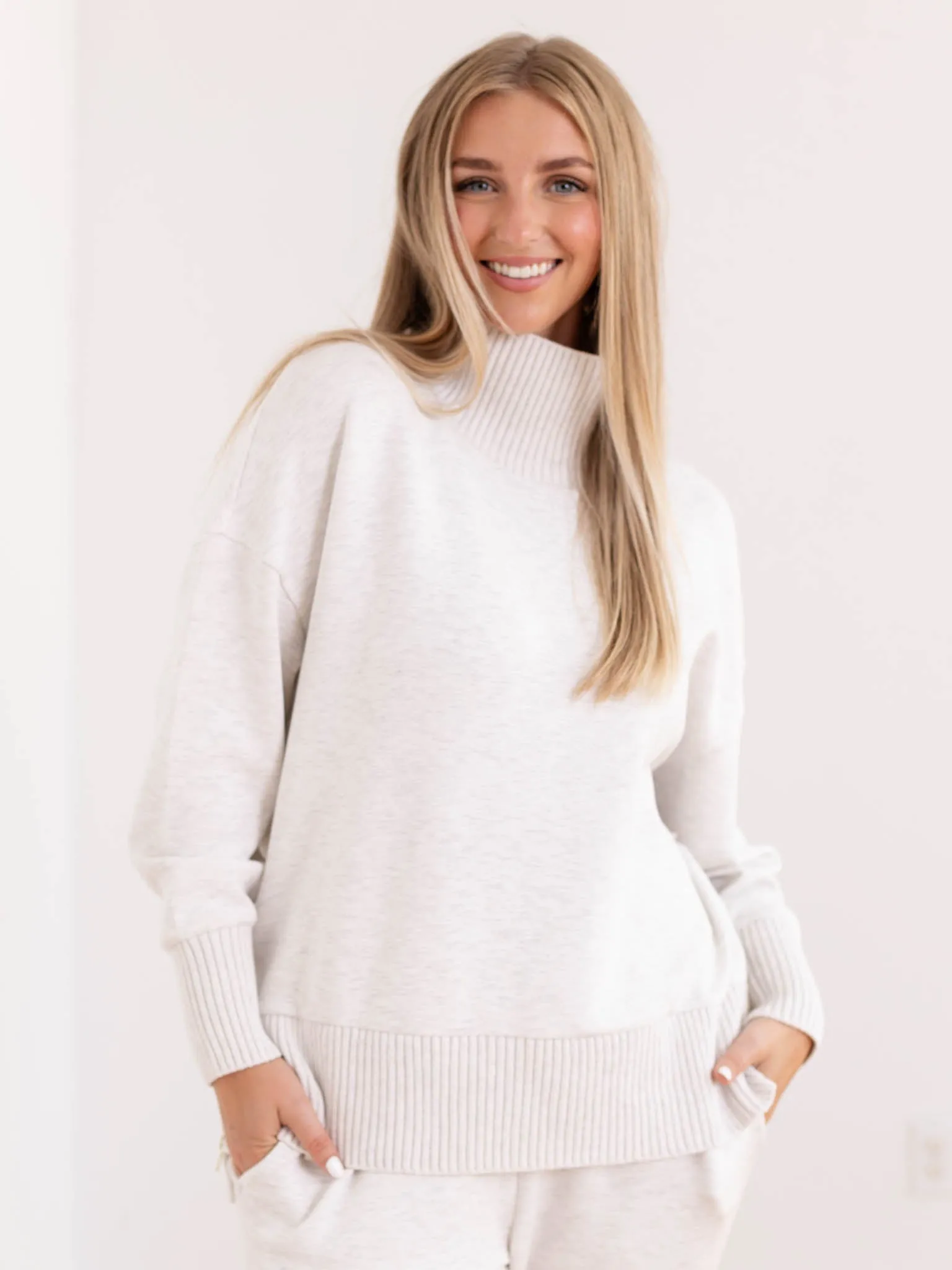 Varley Barker High Neck Sweat