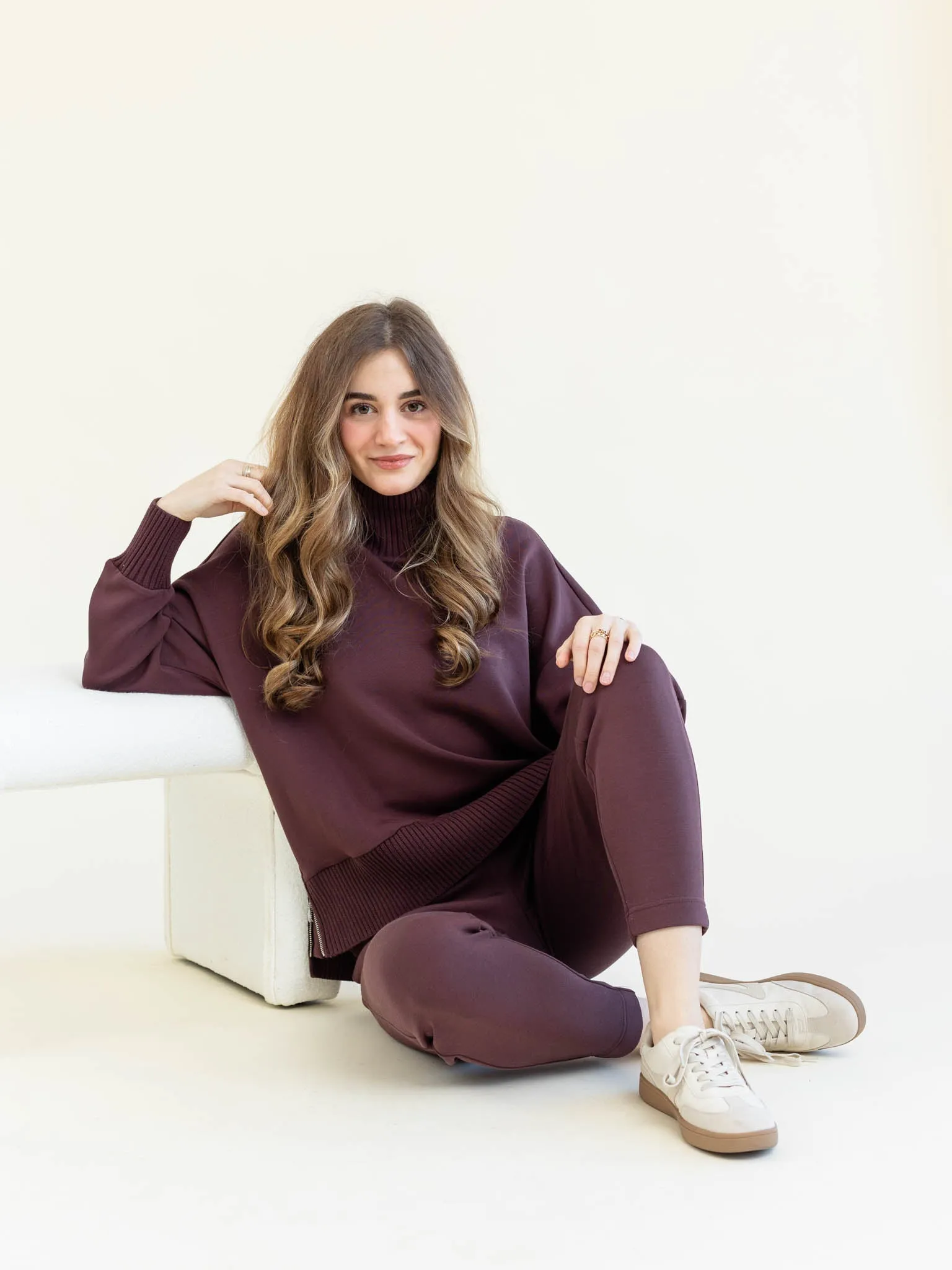 Varley Barker High Neck Sweat
