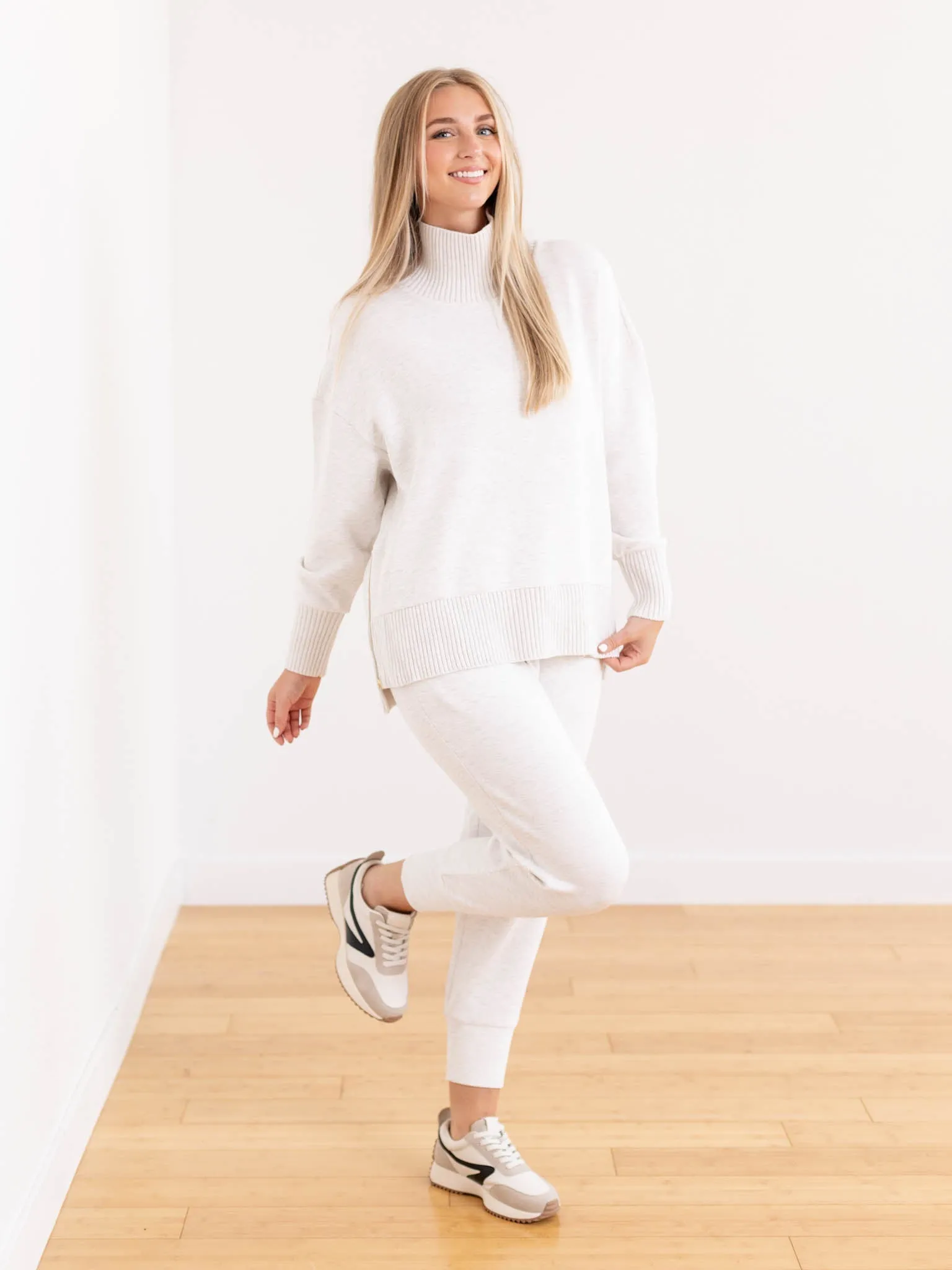 Varley Barker High Neck Sweat