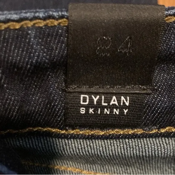 Vince Dylan Skinny Dark,  Wash Classic Denim Jeans Size 24 excellent condition