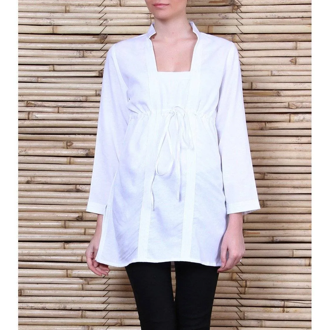 White Linen Kurta