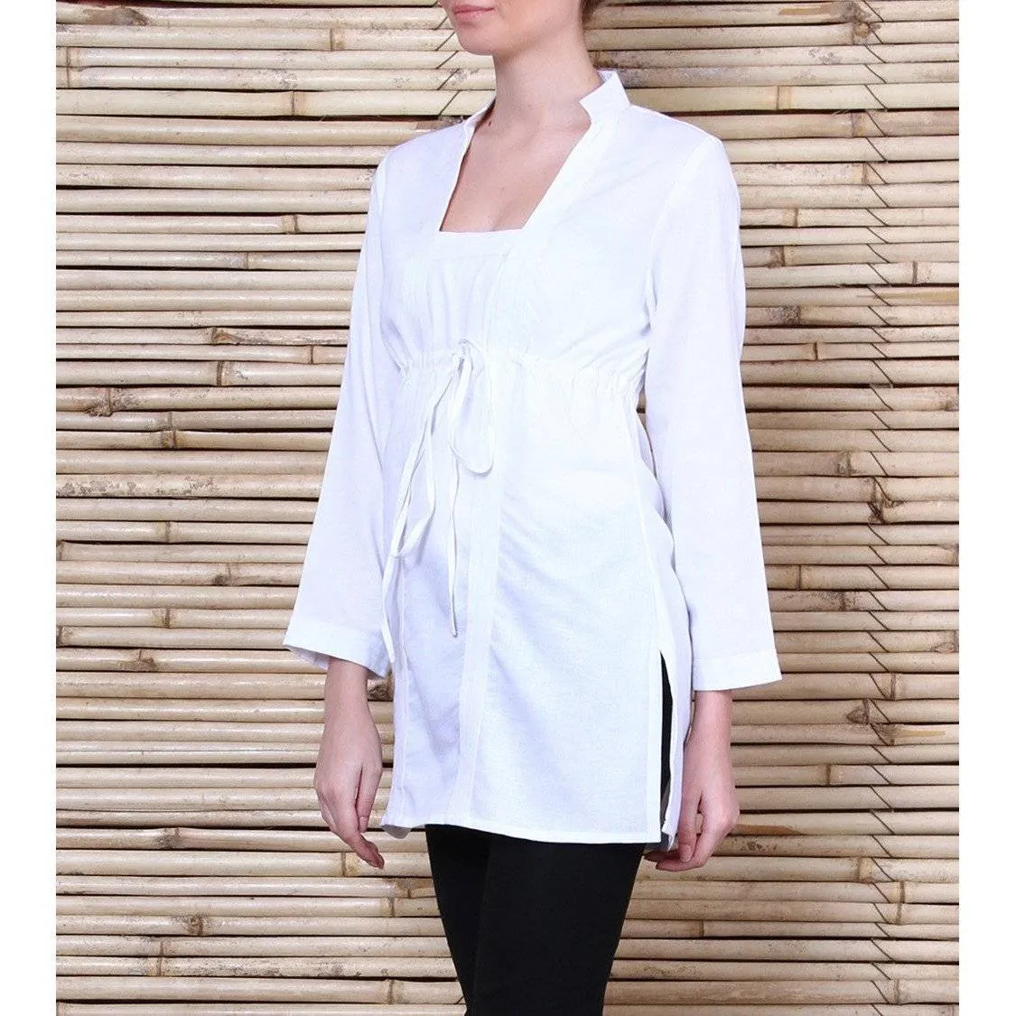 White Linen Kurta