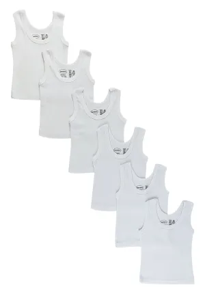 White Tank Top 6 Pack 0346Pack