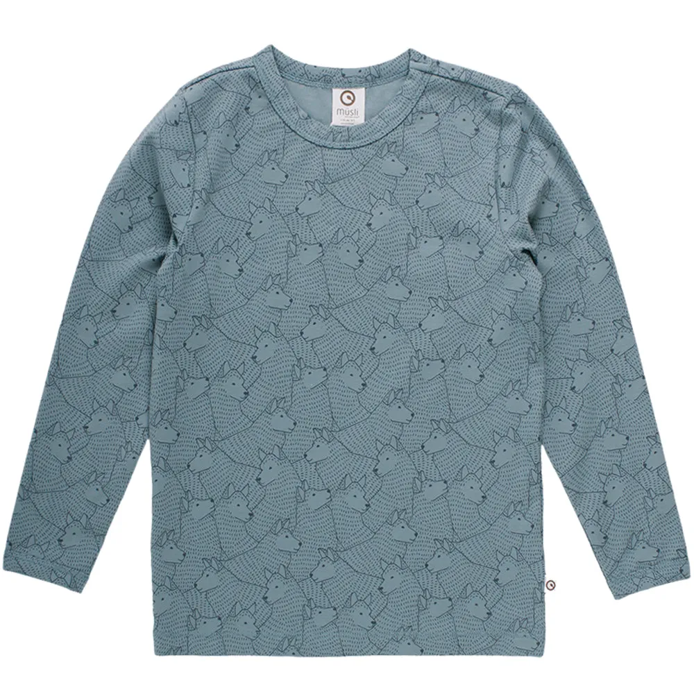 Wolf Print Top