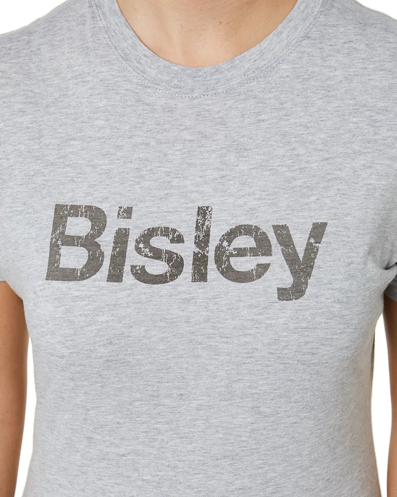 Women's Cotton Logo Tee - Grey Marle