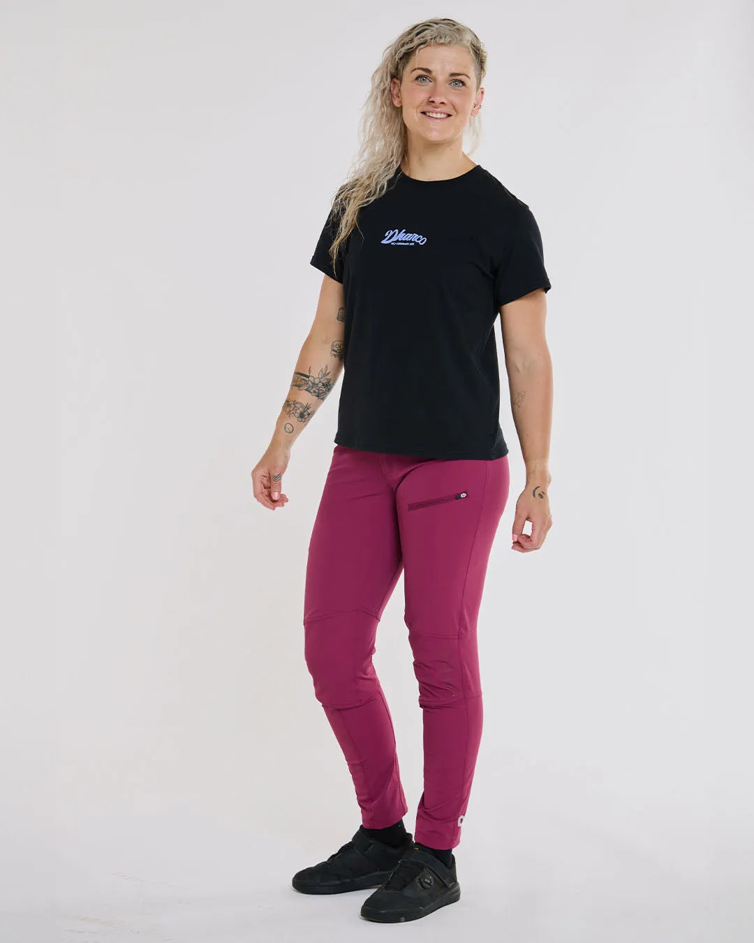 Womens Cotton Tee | Black