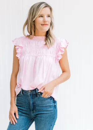 X Peony Pink Top