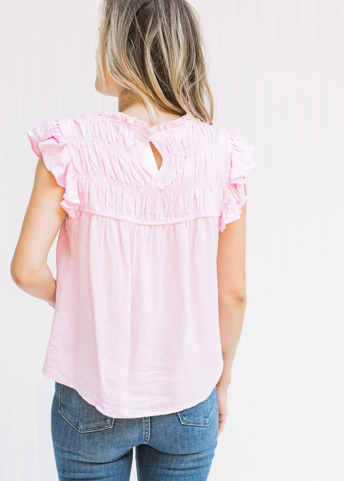 X Peony Pink Top