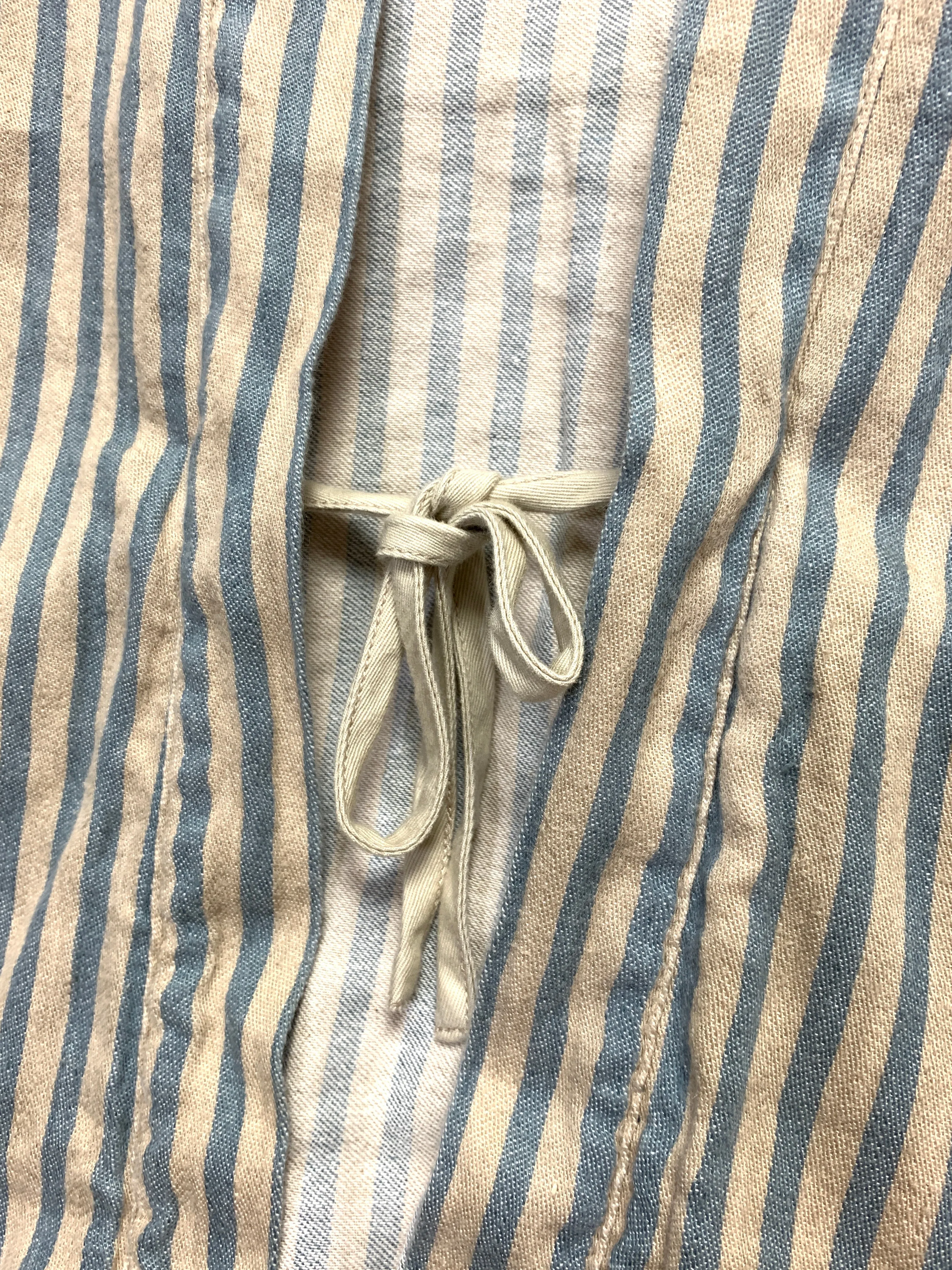 [XL] Kapital Linen Stripe Kakashi Shirt Jacket