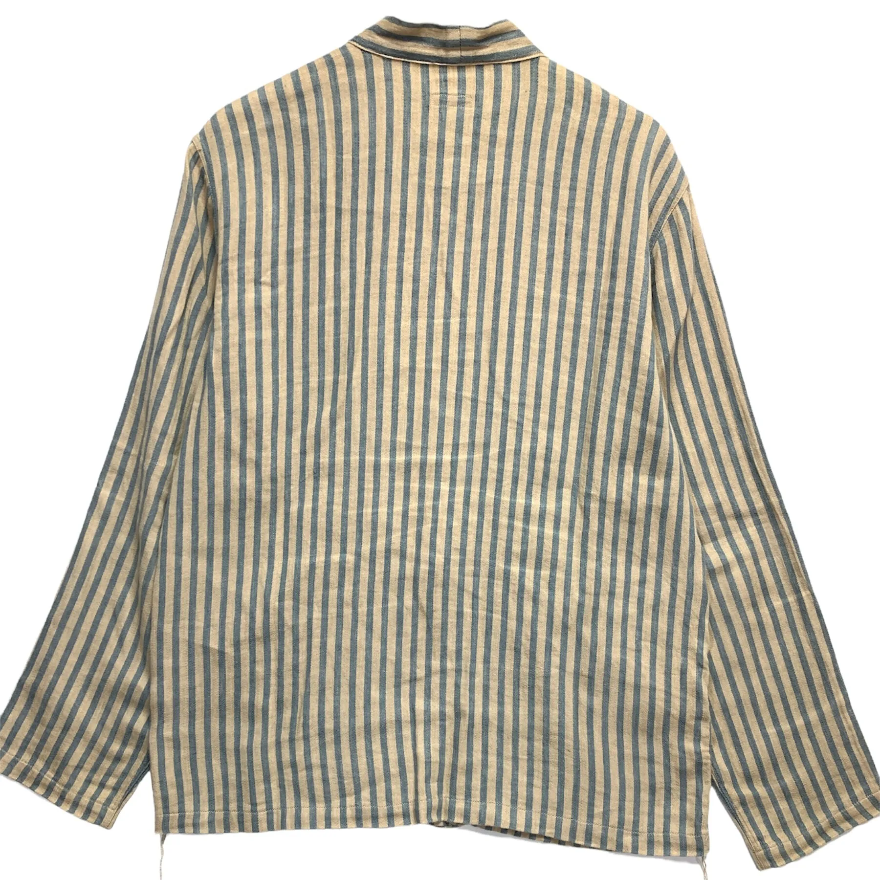 [XL] Kapital Linen Stripe Kakashi Shirt Jacket