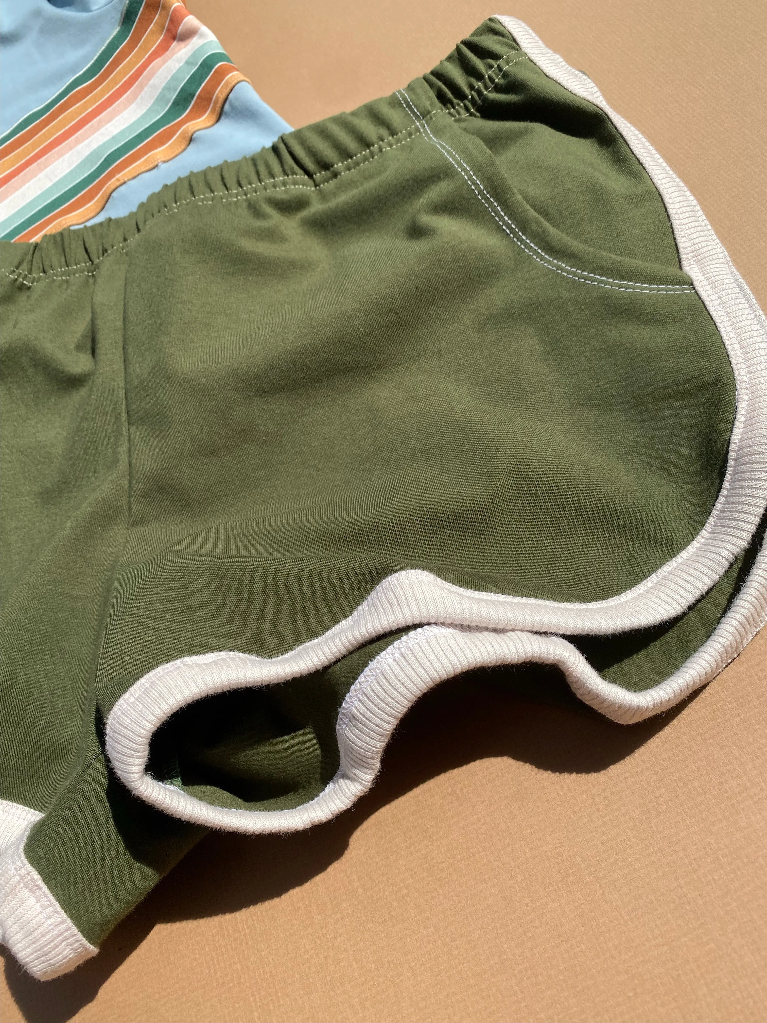 Zion Ladies Retro Track Shorts